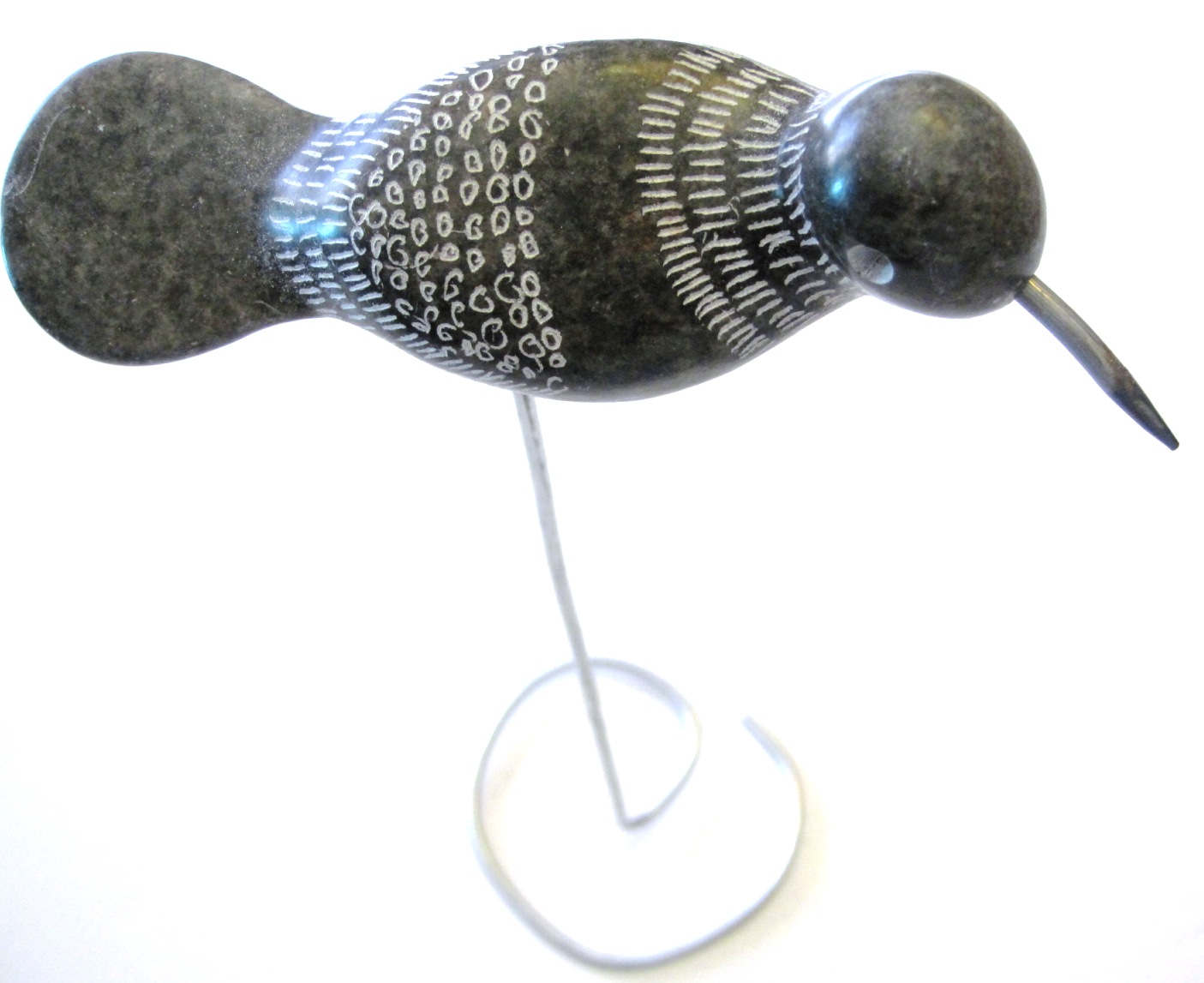 Handcrafted Stone Bird from Zimbabwe - Design #004